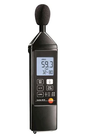 Testo 815 - Meetinstrument voor geluid