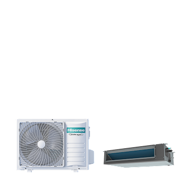 PAC SET kanaal 8-serie 5,2 kW 150 PA (R32) 230V
