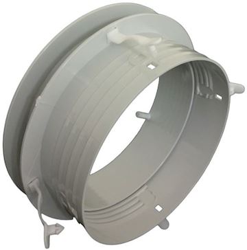 Aansluitring 200 mm t.b.v. stapelbaar plenum