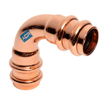 ACR Copper Press Bend 90° F/F 3/4 - (pr/3 stuks)