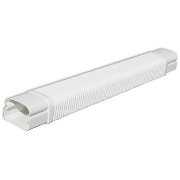 Tecnosystemi Optima Wit flexibele goot 62 - pr/st - VPE 5