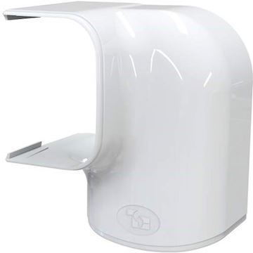 Tecnosystemi Optima Wit Linker Bocht vert/hor 75