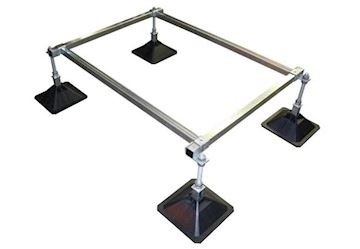 Strutfoot BASE - 1.000 mm x 1.600 mm x 250 ~ 450 mm - 700 kg
