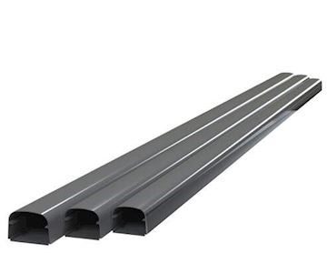 Tecnosystemi Optima goot Antraciet 135x82mm 2 mtr pr/s VPE4