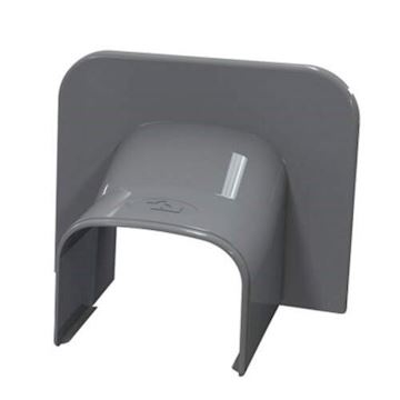 Tecnosystemi Optima Antraciet plafond eindkap 75 pr/st VPE 5