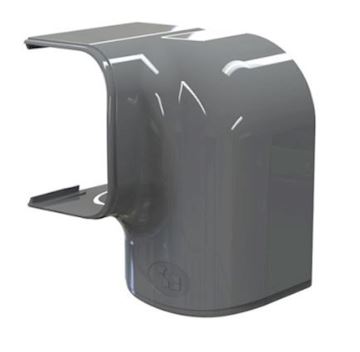 Tecnosystemi Optima Antraciet Linker Bocht vert/hor 75