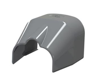 Tecnosystemi Optima Antraciet leiding uitgang 75 -pr/st VPE5