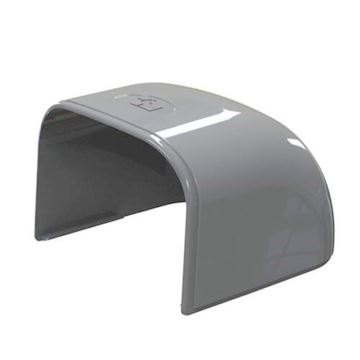 Tecnosystemi Optima Antraciet eindkap 135 - pr/st - VPE 3