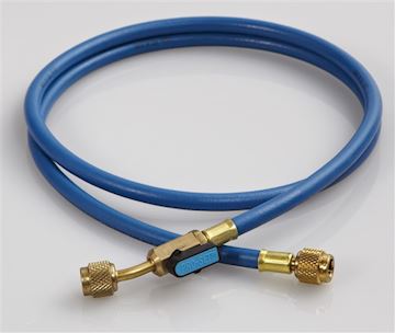 CPS - Vulslang 1/4" 90 cm met kogelkraan (Blauw)