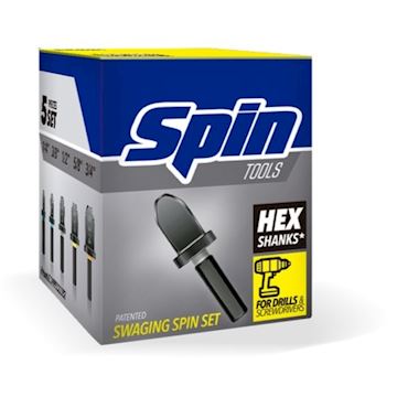 Spin Tromp Kit 1/4-3/8-1/2-5/8 voor in accutol
