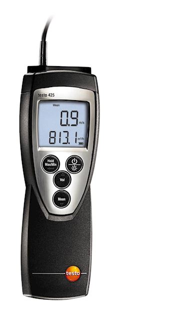 Testo 425 Thermische anemometer