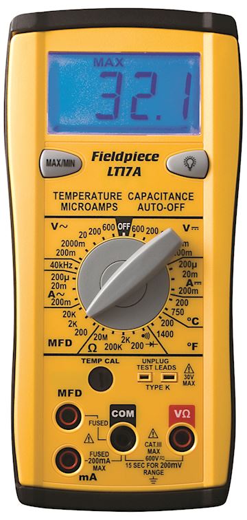 Fieldpiece - DMM,temp,MFD,B/L
