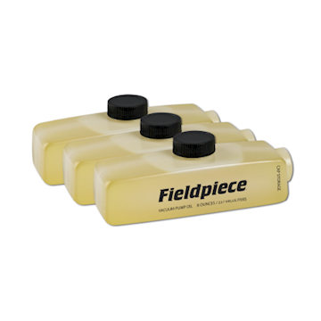 Fieldpiece - Vacuum Pump Oil - 8 ounce (3 pack)