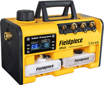 Fieldpiece - RunQuick™ 6CFM Vacuum Pump - ATEX rated
