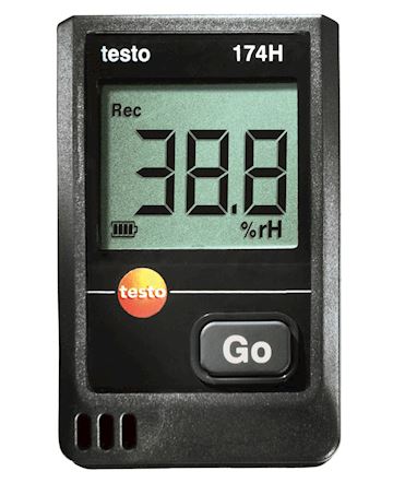 Testo 174 H - Temp. en vocht datalogger ex USB interface
